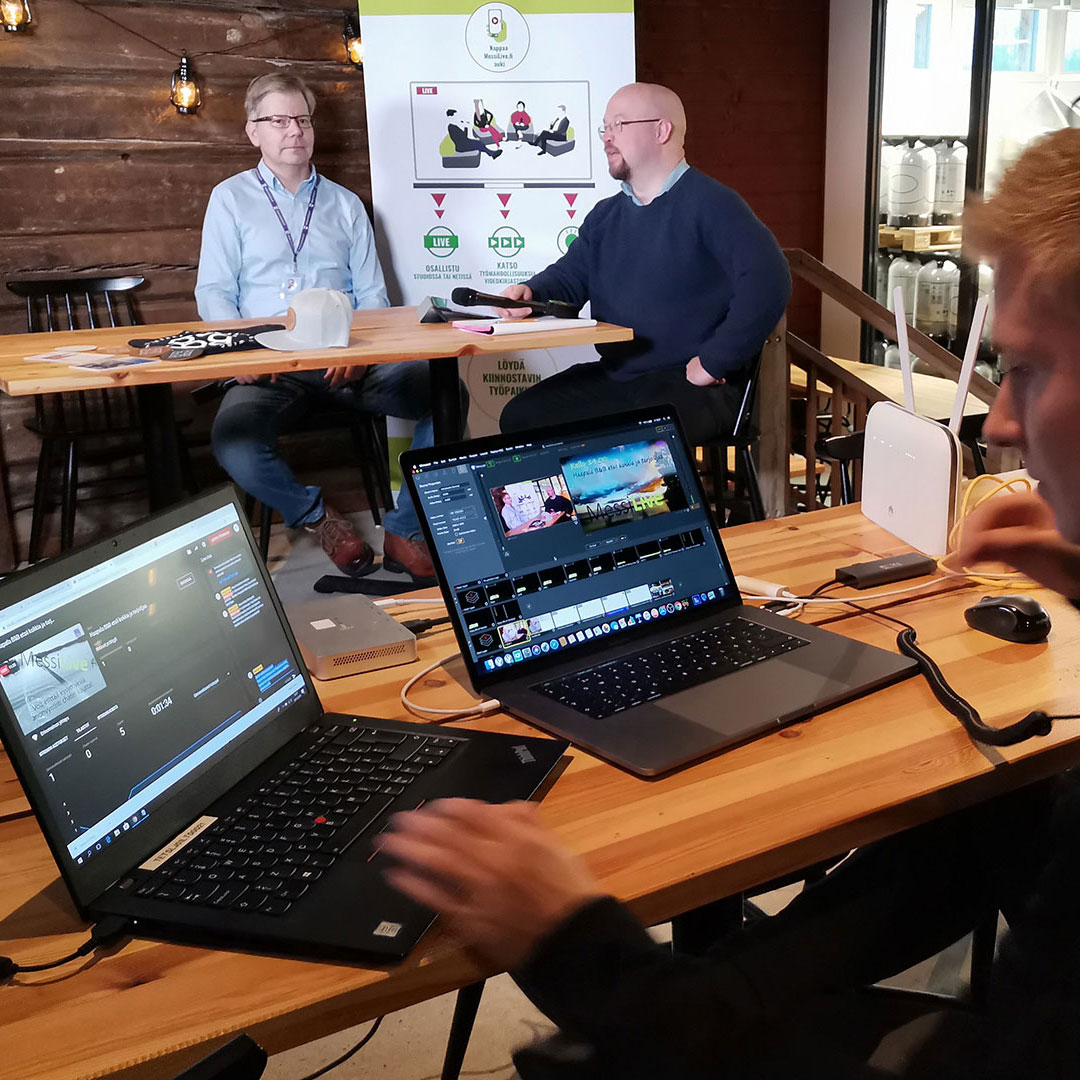 Ensimmäiset live -lähetykset on toteutettu Kainuussa jo helmikuussa