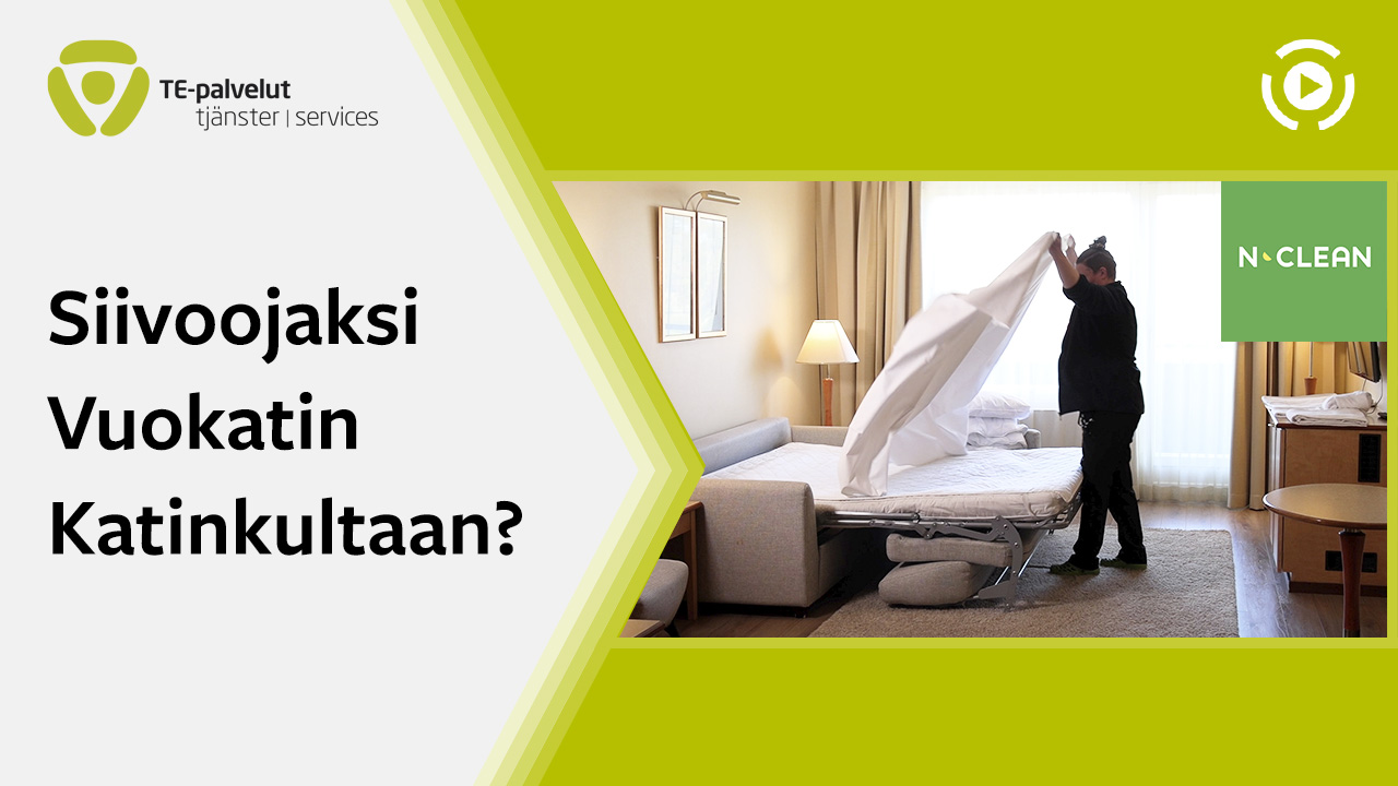 NClean etsii siivoojia Vuokatin Katinkultaan