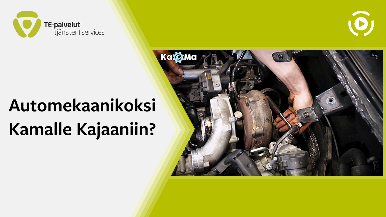 Kama autokorjaamo hakee automekaanikkoa Kajaaniin