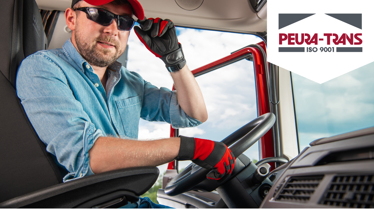 Haussa yhdistelmäajoneuvonkuljettajia Peura-Trans Oy:lle