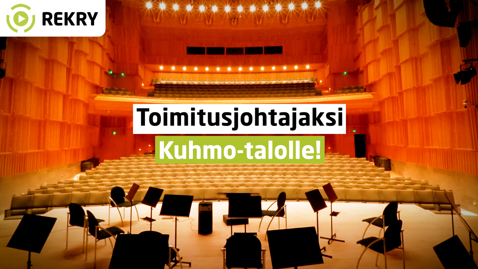 Toimitusjohtajaksi Kuhmo-taloon